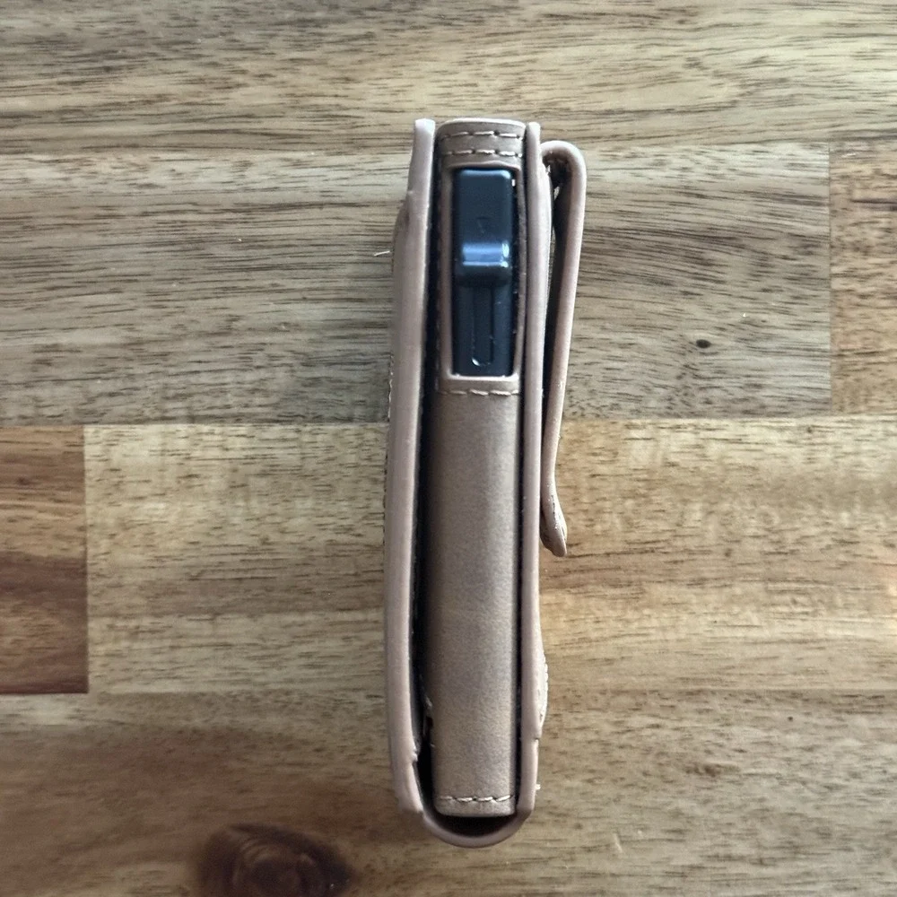 Airtag Wallet For Men Money Clip 10 Cards Metal Case Smart RFID Gift Leather NEW
